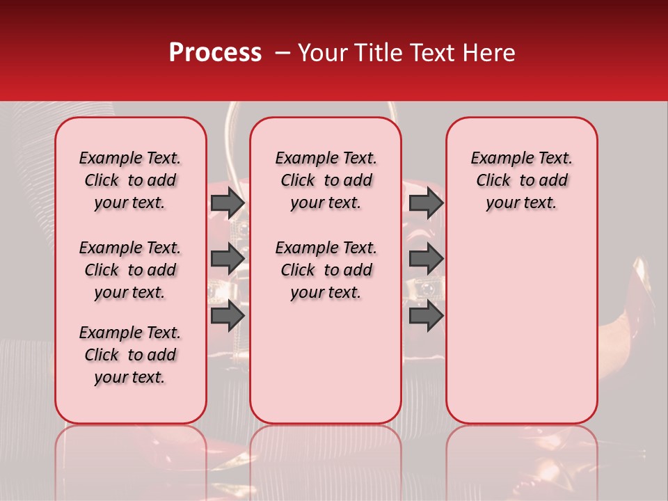 A Woman Holding A Red Purse On Her Feet PowerPoint Template