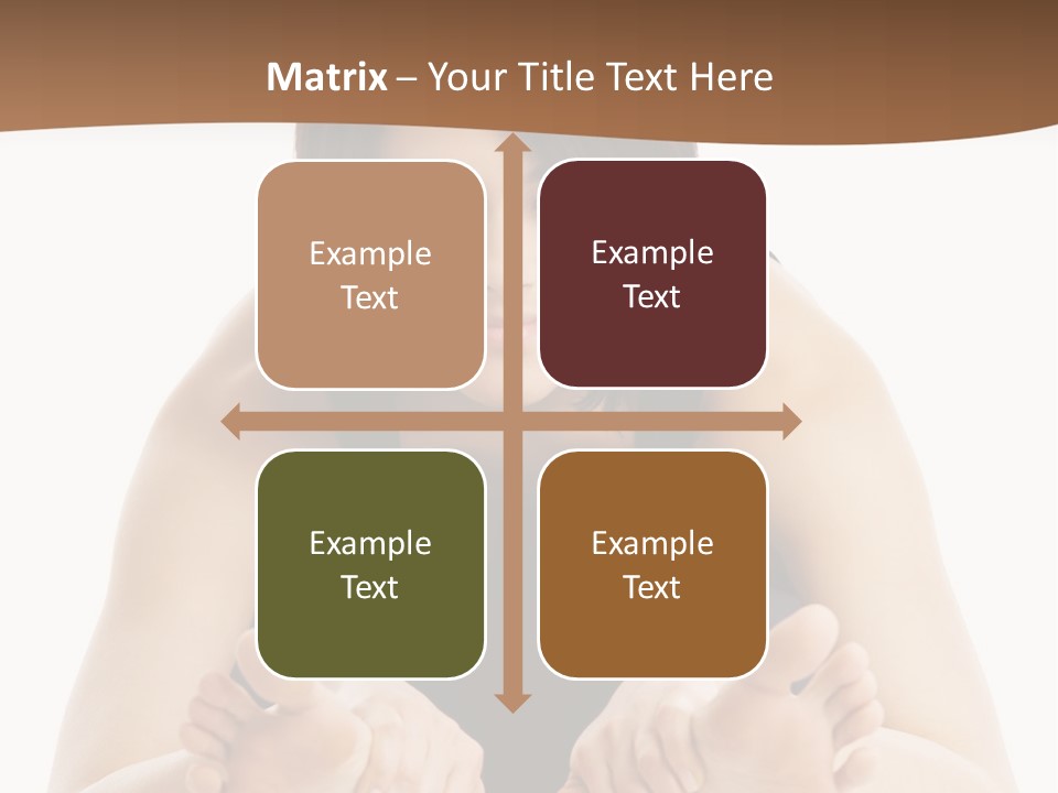 A Woman Laying On The Ground With Her Feet Up PowerPoint Template