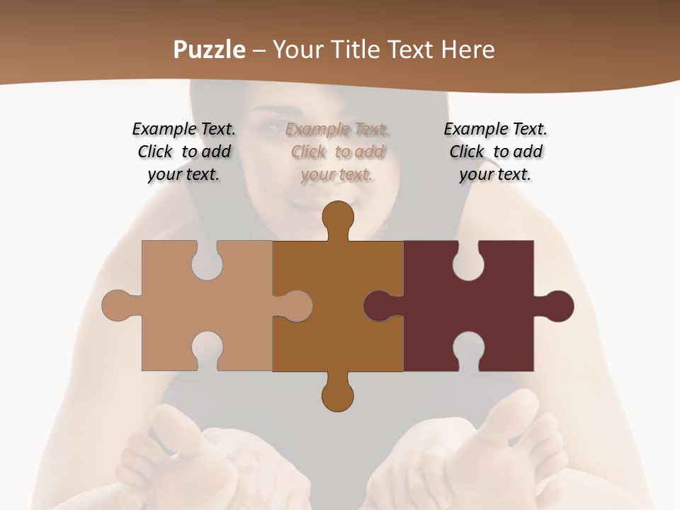 A Woman Laying On The Ground With Her Feet Up PowerPoint Template