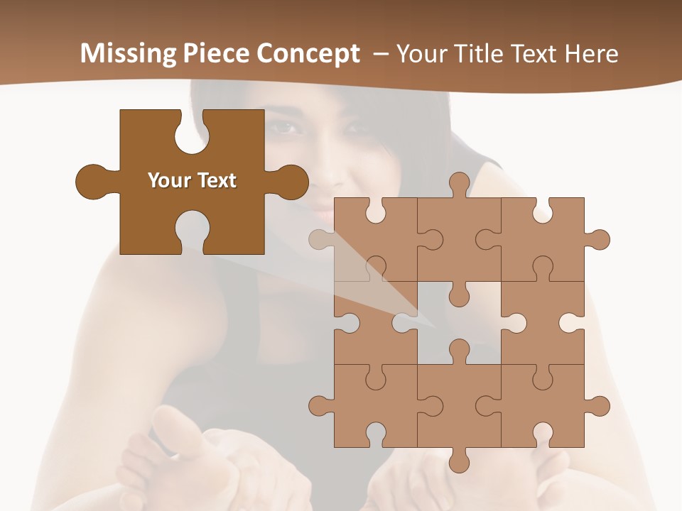 A Woman Laying On The Ground With Her Feet Up PowerPoint Template