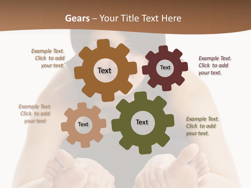 A Woman Laying On The Ground With Her Feet Up PowerPoint Template