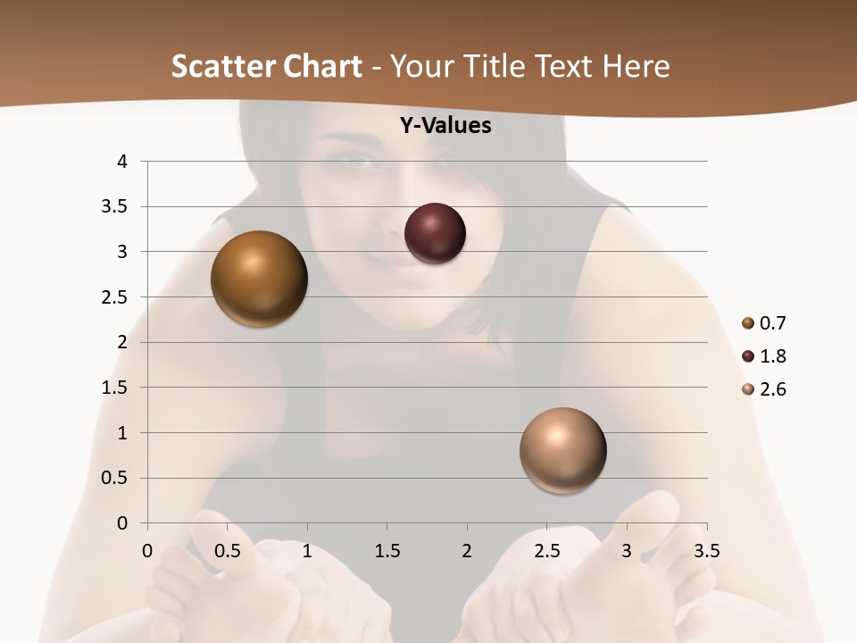 A Woman Laying On The Ground With Her Feet Up PowerPoint Template