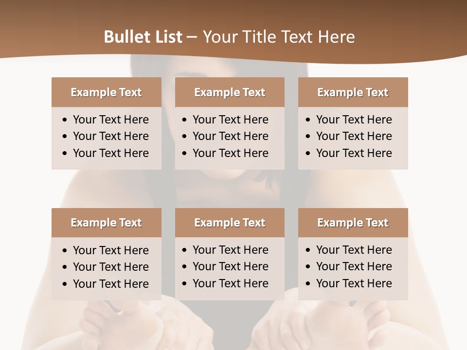 A Woman Laying On The Ground With Her Feet Up PowerPoint Template