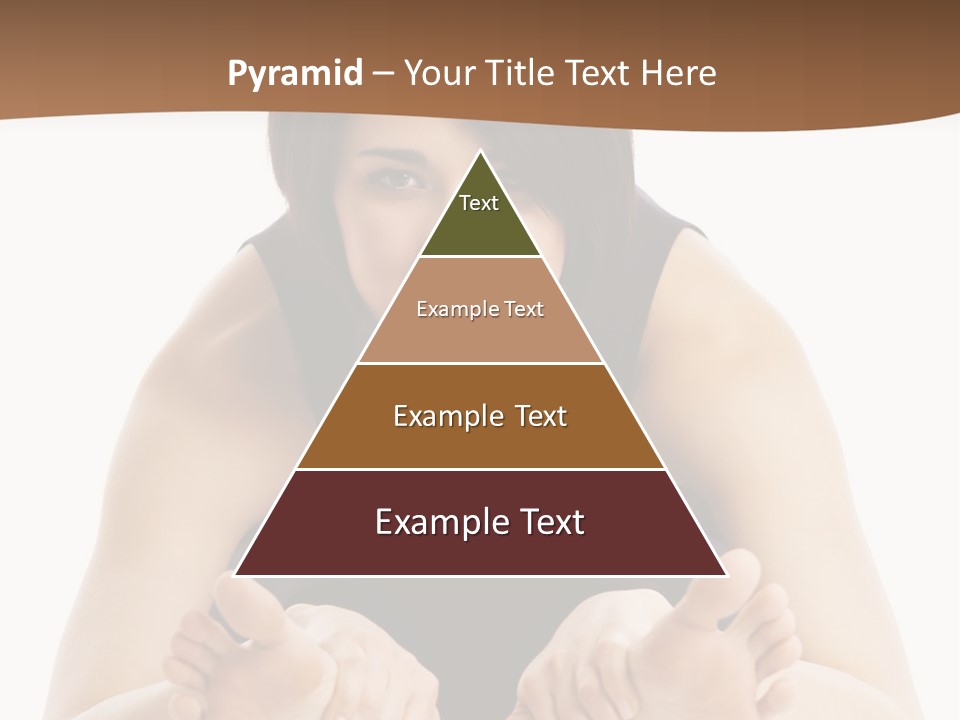 A Woman Laying On The Ground With Her Feet Up PowerPoint Template