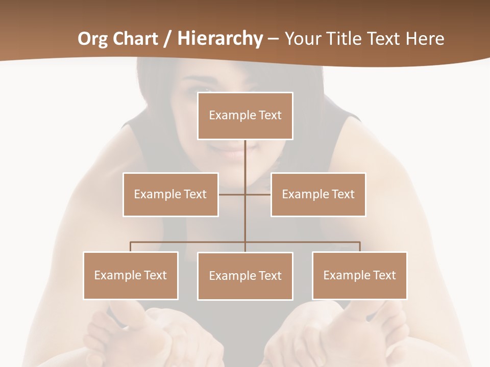 A Woman Laying On The Ground With Her Feet Up PowerPoint Template