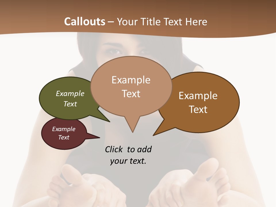 A Woman Laying On The Ground With Her Feet Up PowerPoint Template