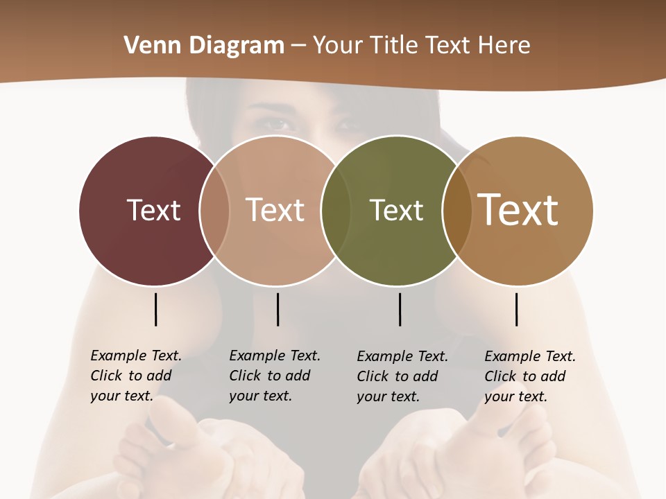 A Woman Laying On The Ground With Her Feet Up PowerPoint Template