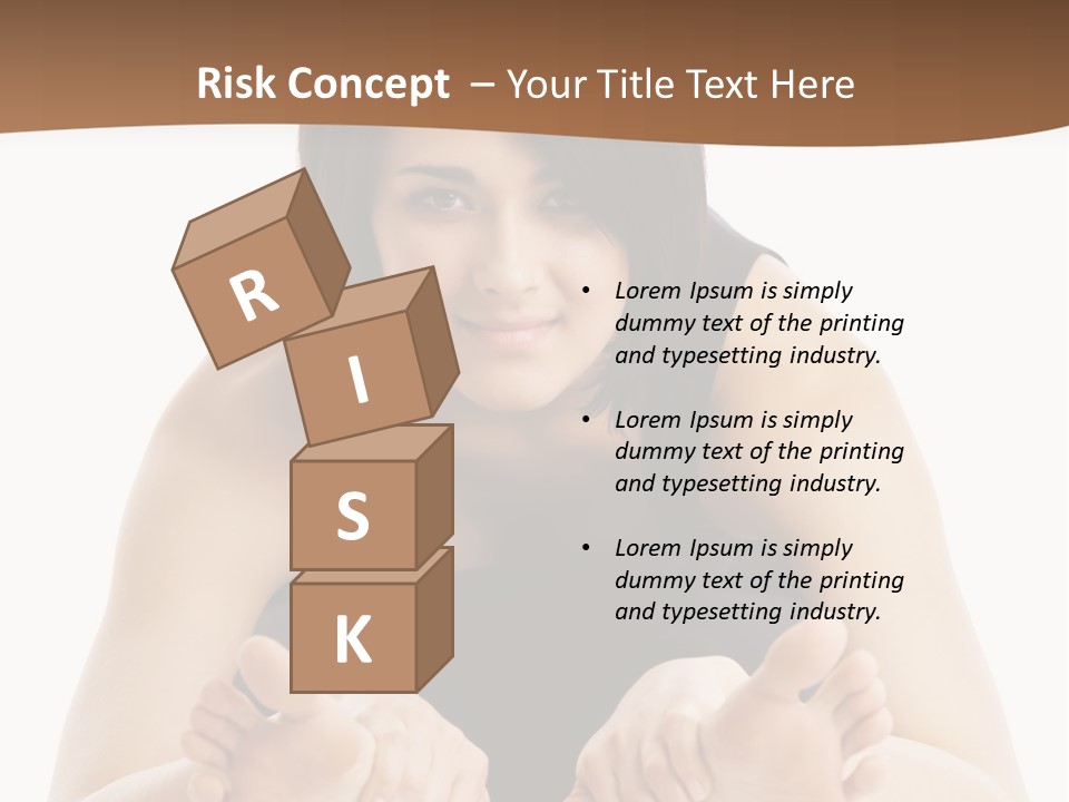 A Woman Laying On The Ground With Her Feet Up PowerPoint Template