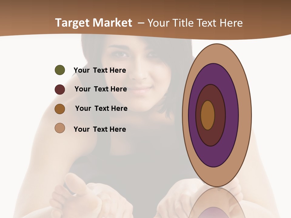 A Woman Laying On The Ground With Her Feet Up PowerPoint Template