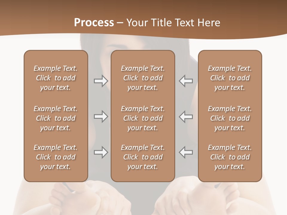 A Woman Laying On The Ground With Her Feet Up PowerPoint Template