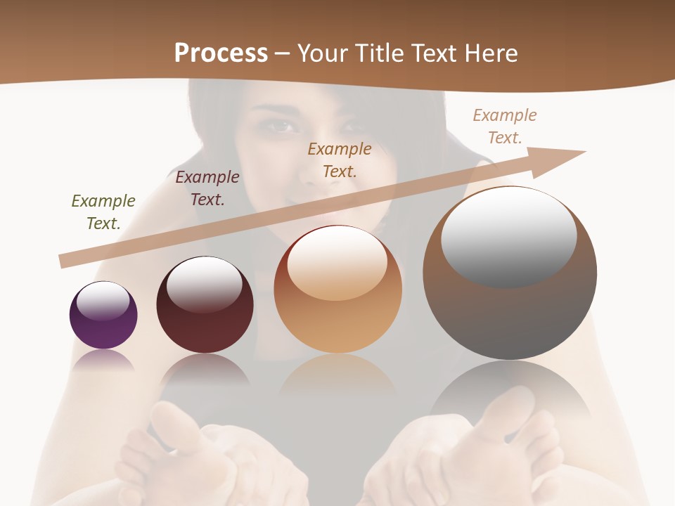 A Woman Laying On The Ground With Her Feet Up PowerPoint Template