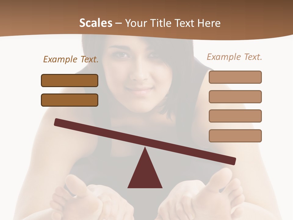 A Woman Laying On The Ground With Her Feet Up PowerPoint Template