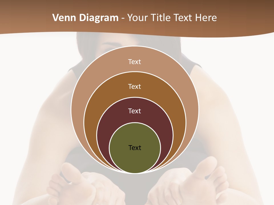 A Woman Laying On The Ground With Her Feet Up PowerPoint Template