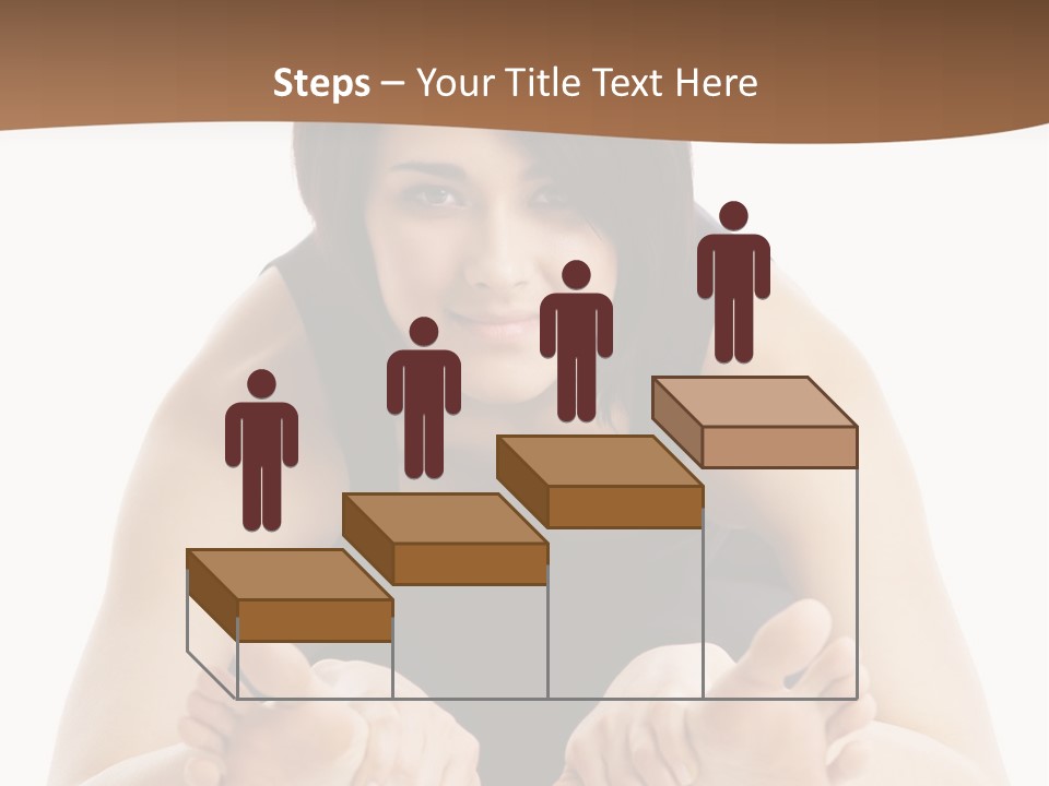 A Woman Laying On The Ground With Her Feet Up PowerPoint Template