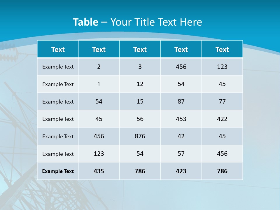 A Power Line With The Moon In The Background PowerPoint Template