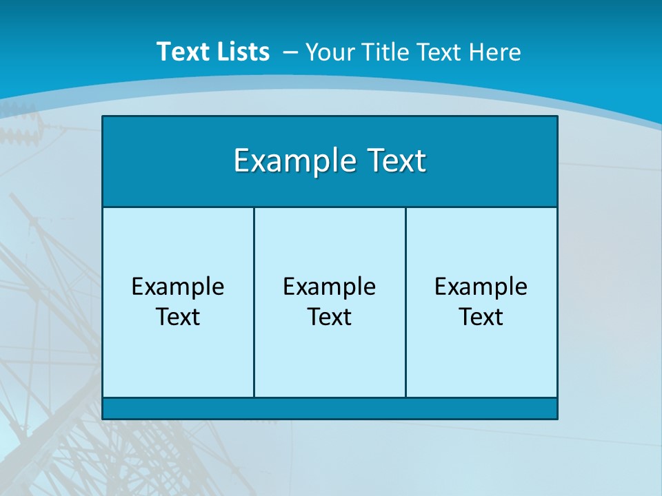 A Power Line With The Moon In The Background PowerPoint Template