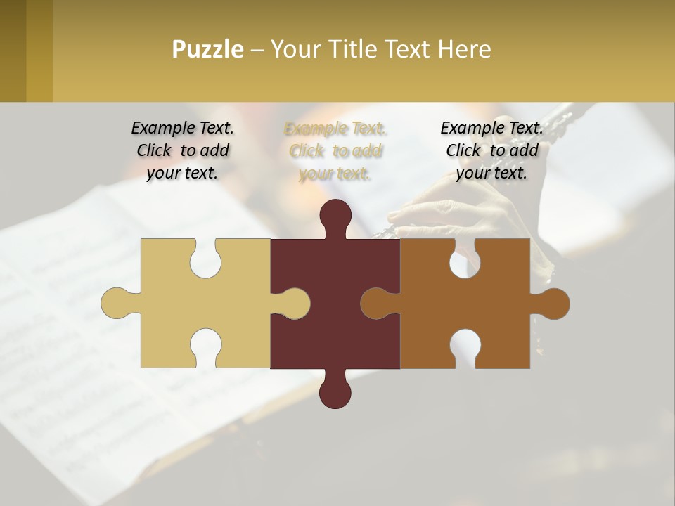 A Person Holding A Flute In Their Hands PowerPoint Template