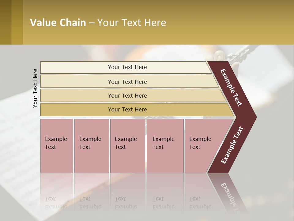 A Person Holding A Flute In Their Hands PowerPoint Template