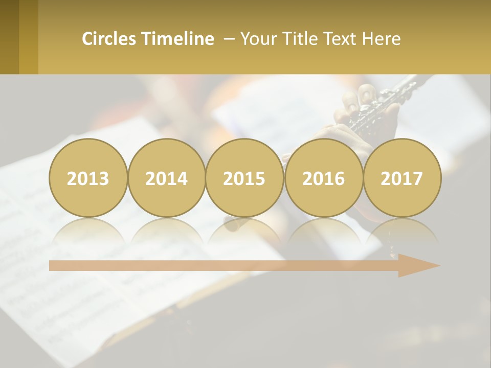 A Person Holding A Flute In Their Hands PowerPoint Template