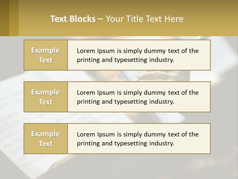 A Person Holding A Flute In Their Hands PowerPoint Template