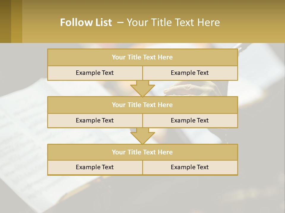 A Person Holding A Flute In Their Hands PowerPoint Template