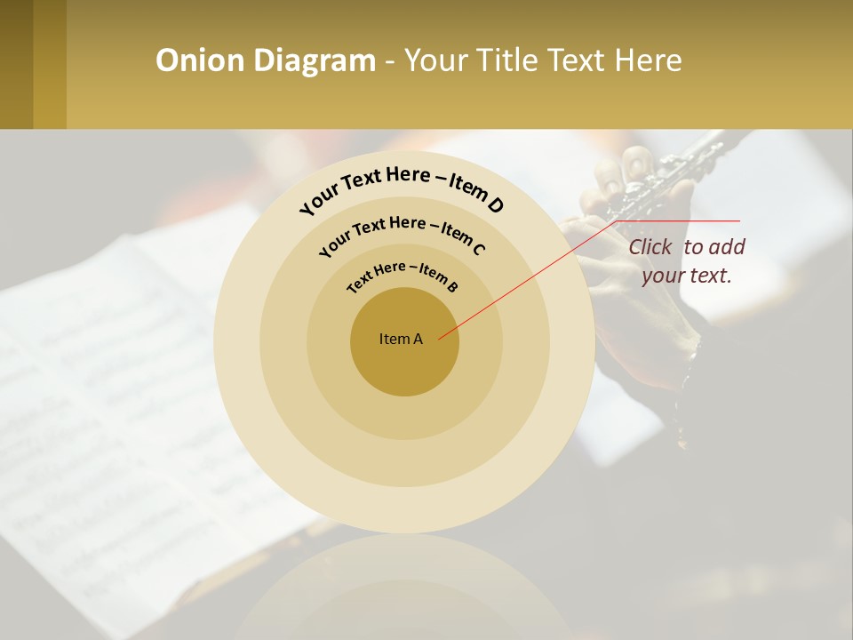 A Person Holding A Flute In Their Hands PowerPoint Template