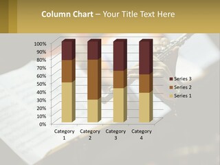 A Person Holding A Flute In Their Hands PowerPoint Template