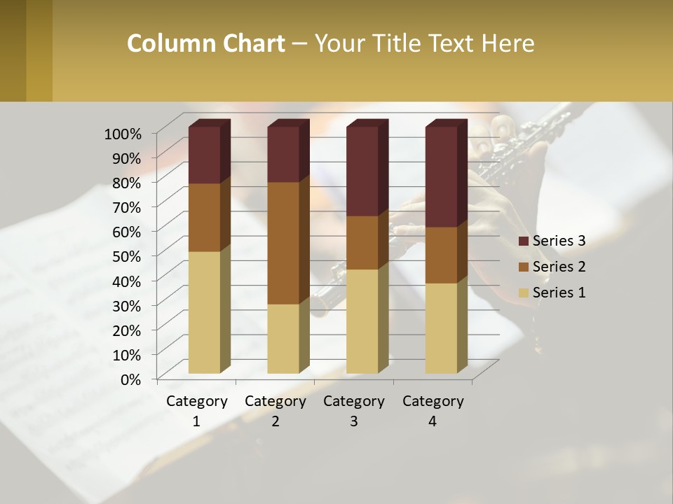 A Person Holding A Flute In Their Hands PowerPoint Template