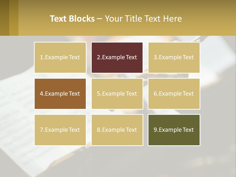 A Person Holding A Flute In Their Hands PowerPoint Template