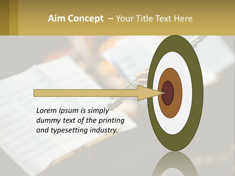 A Person Holding A Flute In Their Hands PowerPoint Template