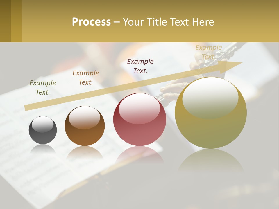 A Person Holding A Flute In Their Hands PowerPoint Template