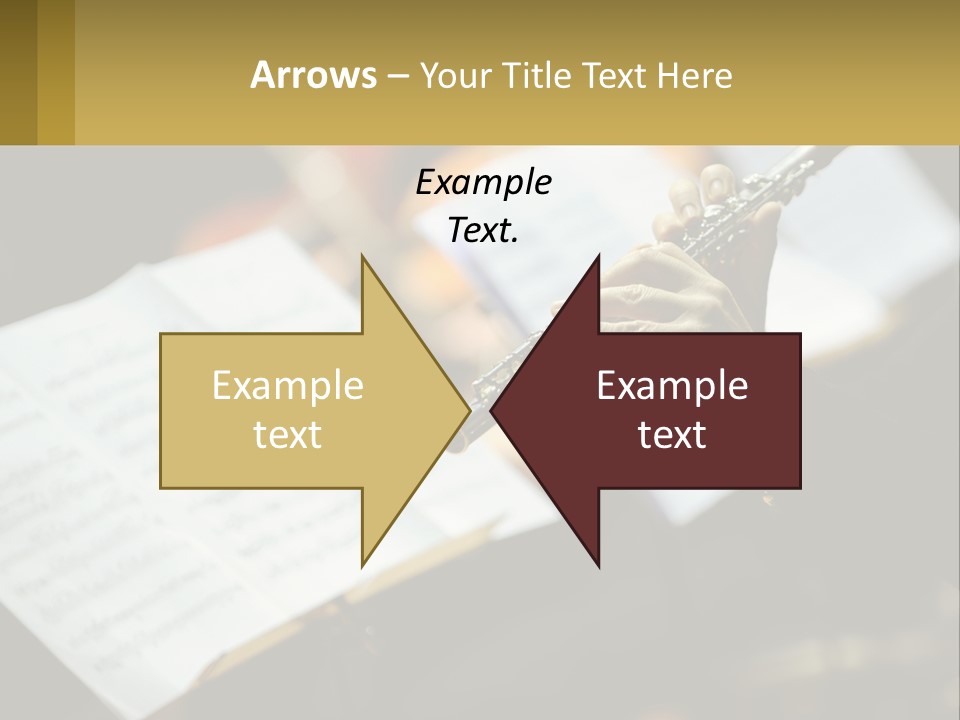 A Person Holding A Flute In Their Hands PowerPoint Template