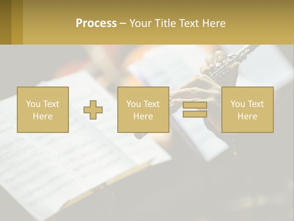 A Person Holding A Flute In Their Hands PowerPoint Template