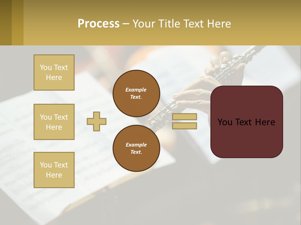 A Person Holding A Flute In Their Hands PowerPoint Template