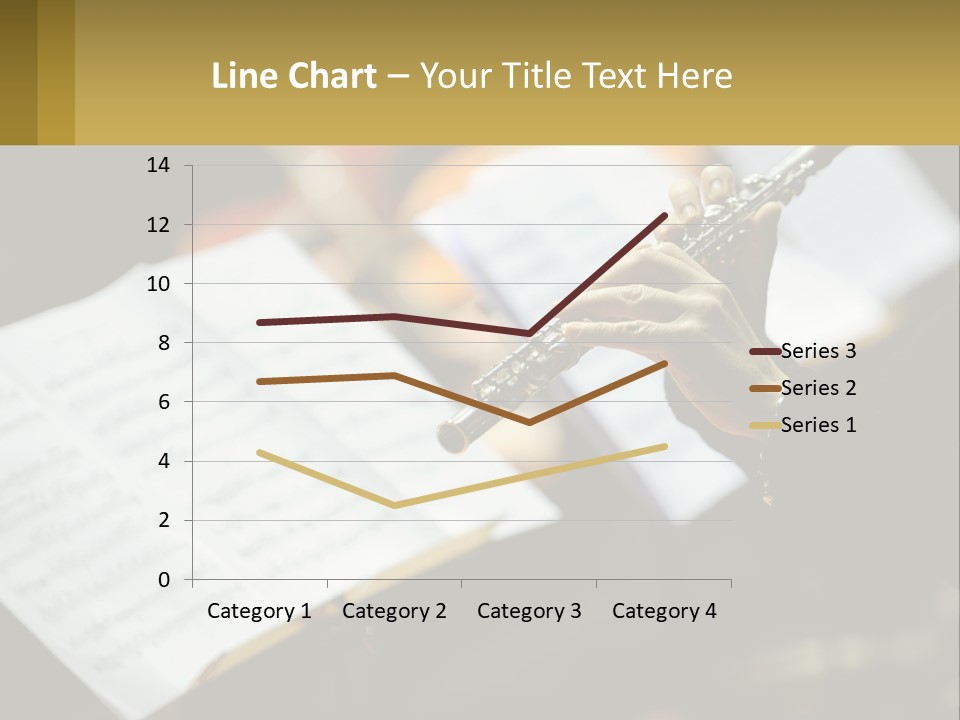 A Person Holding A Flute In Their Hands PowerPoint Template