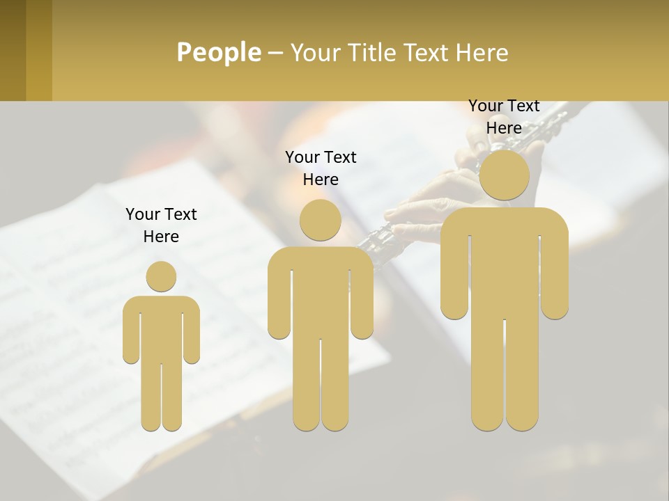 A Person Holding A Flute In Their Hands PowerPoint Template