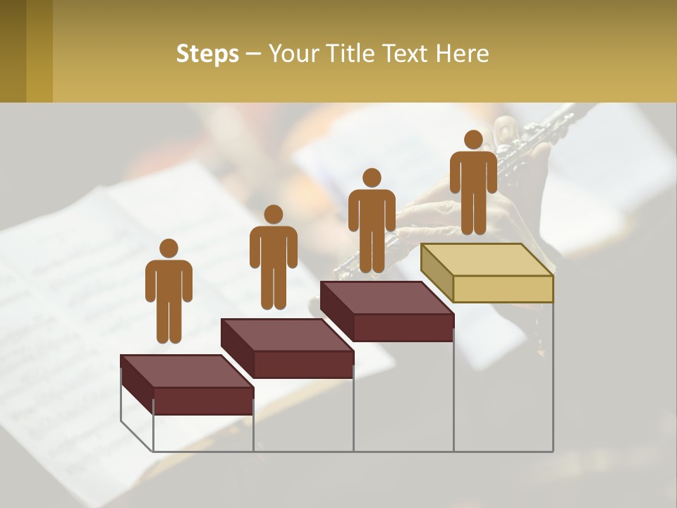 A Person Holding A Flute In Their Hands PowerPoint Template