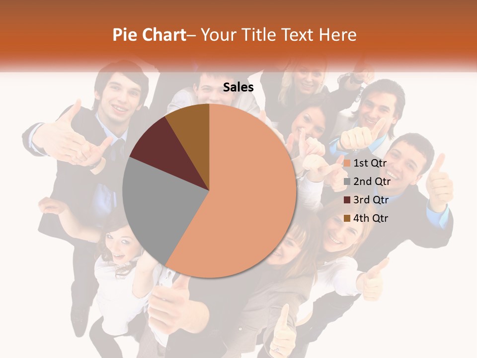 A Group Of People Giving Thumbs Up PowerPoint Template