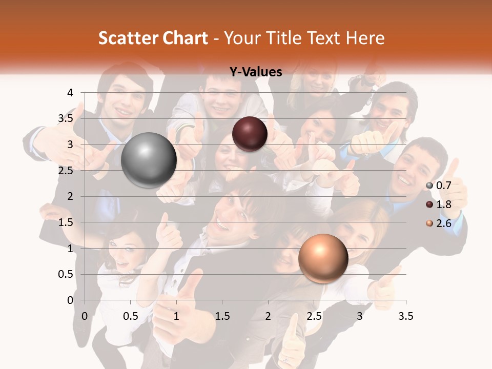 A Group Of People Giving Thumbs Up PowerPoint Template