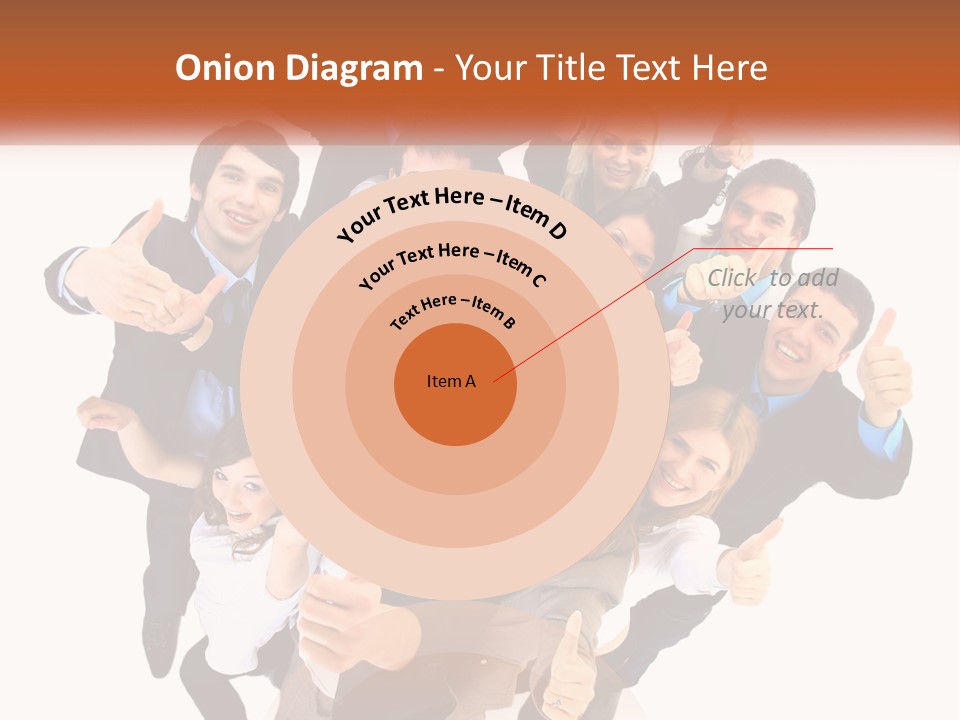 A Group Of People Giving Thumbs Up PowerPoint Template