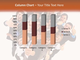 A Group Of People Giving Thumbs Up PowerPoint Template