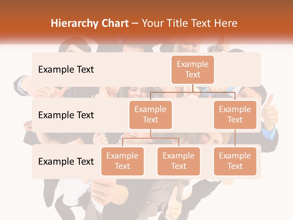 A Group Of People Giving Thumbs Up PowerPoint Template