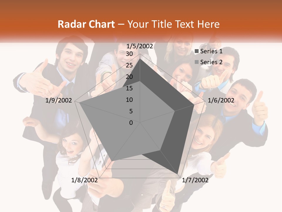 A Group Of People Giving Thumbs Up PowerPoint Template
