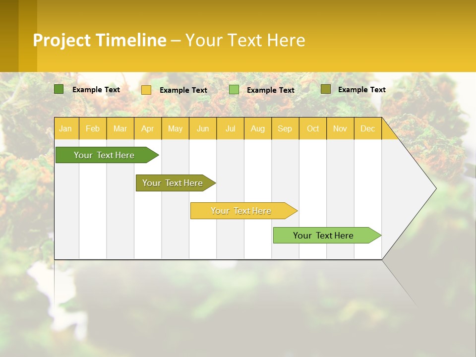 A Pile Of Green Weed Sitting On Top Of A Table PowerPoint Template