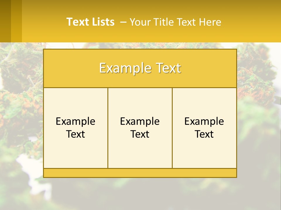 A Pile Of Green Weed Sitting On Top Of A Table PowerPoint Template