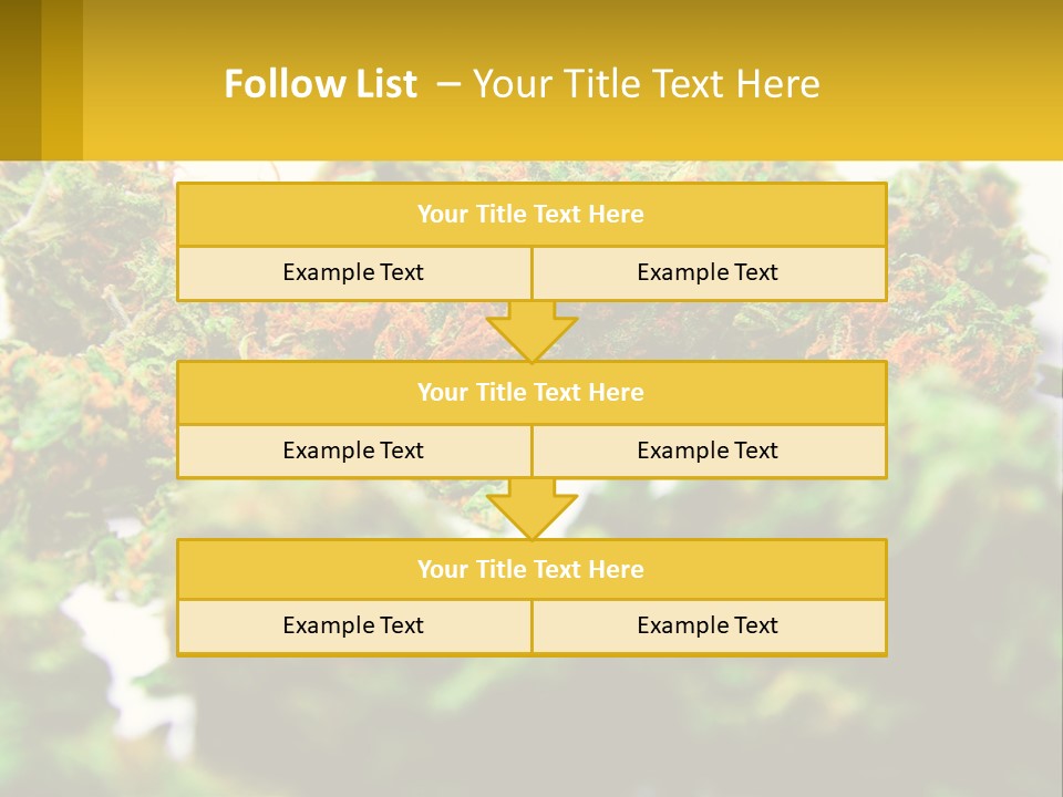 A Pile Of Green Weed Sitting On Top Of A Table PowerPoint Template