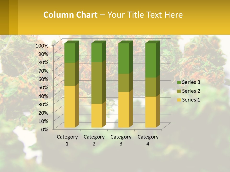 A Pile Of Green Weed Sitting On Top Of A Table PowerPoint Template
