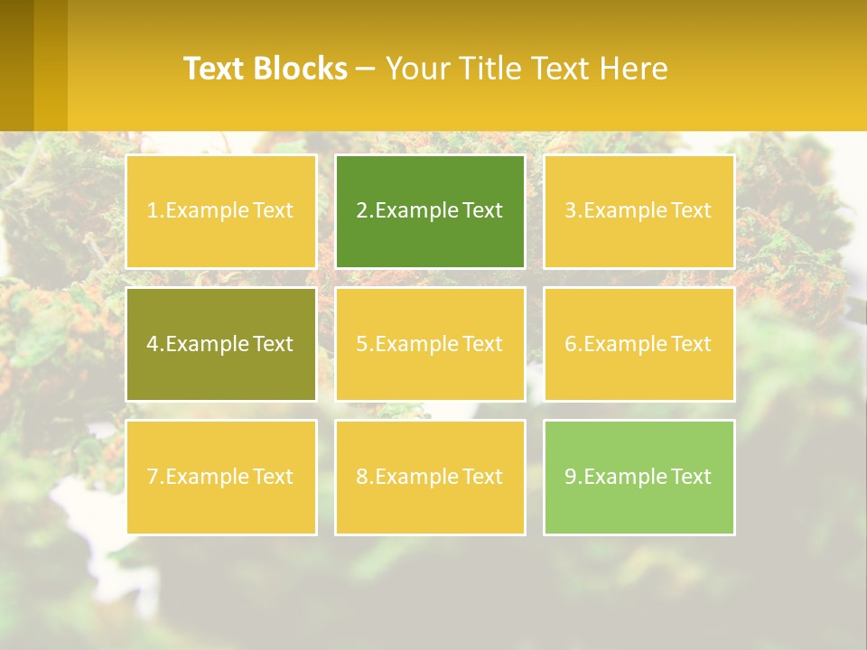 A Pile Of Green Weed Sitting On Top Of A Table PowerPoint Template