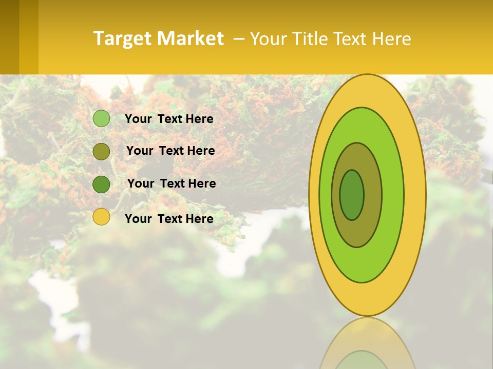 A Pile Of Green Weed Sitting On Top Of A Table PowerPoint Template