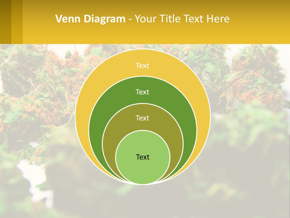 A Pile Of Green Weed Sitting On Top Of A Table PowerPoint Template